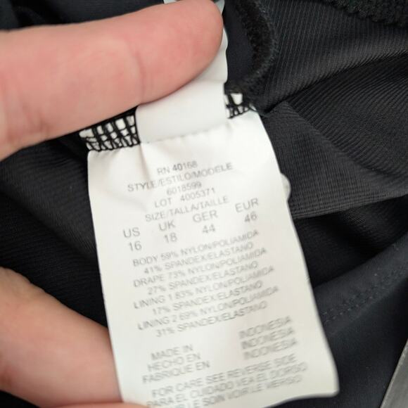 Magicsuit Women's Hyperlink Charlize One Shoulder One Piece Swimsuit Size 16 - Picture 10 of 14